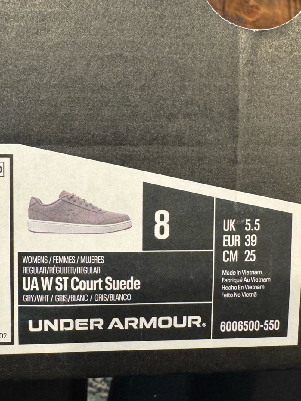 Under Armour Street Court Suede Shoe - Picture 9 of 12
